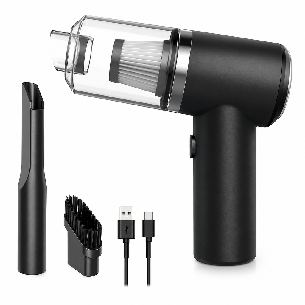 Mini Aspiradora De Mano Portatil 2 En 1