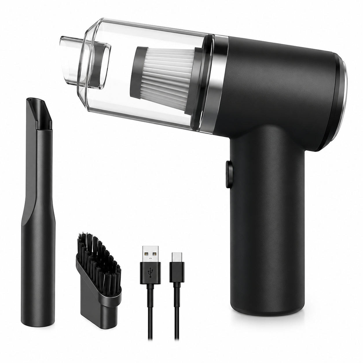 Mini Aspiradora De Mano Portatil 2 En 1